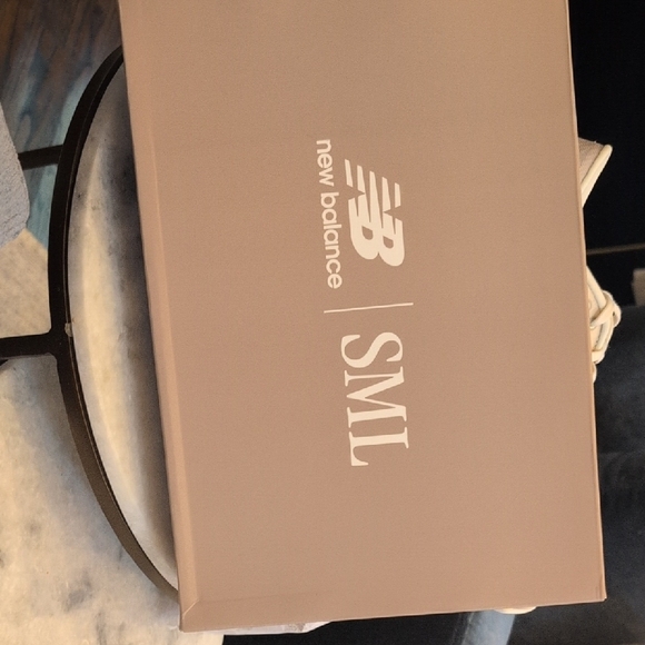 New Balance Men's Athletic Shoes - Cream and White - Picture 4 of 5